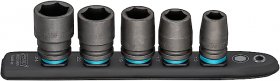 Hazet 900S-SR/5 Набор ударных головок 1/2": 13 ∙ 17 ∙ 19 ∙ 22 ∙ 24