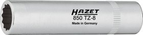 Hazet 850TZ-8 1/4" Головка для крышки цепи ГРМ Внешний 12-гранный профиль 8 мм