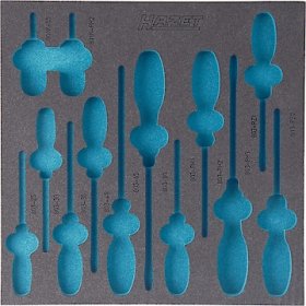Hazet 163-100L Двухкомпонентный ложемент из мягкого пеноматериала