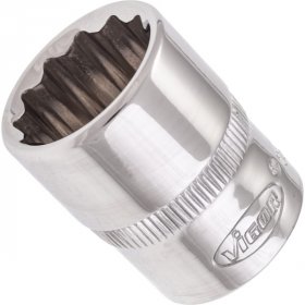 Vigor V7538-17 Головка 12-гранная, размер 17 мм