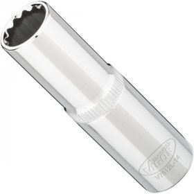 Vigor V7512L-14 Головка 12-гранная, длинная, размер 14 мм