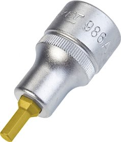 Hazet 986A-3/16 1/2" Торцевая головка-бита Внутренний шестигранный профиль. 3/16"