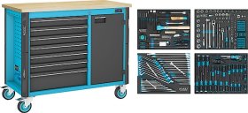 Hazet 179NW-7/230 Верстак мобильный 179NW, набор