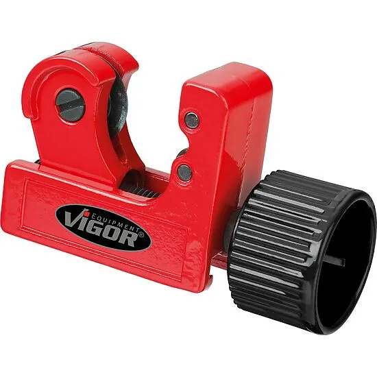 Vigor V2626 Труборез для медных, латунных, легкосплавных и твердых ПВХ труб, Ø 3–22 мм