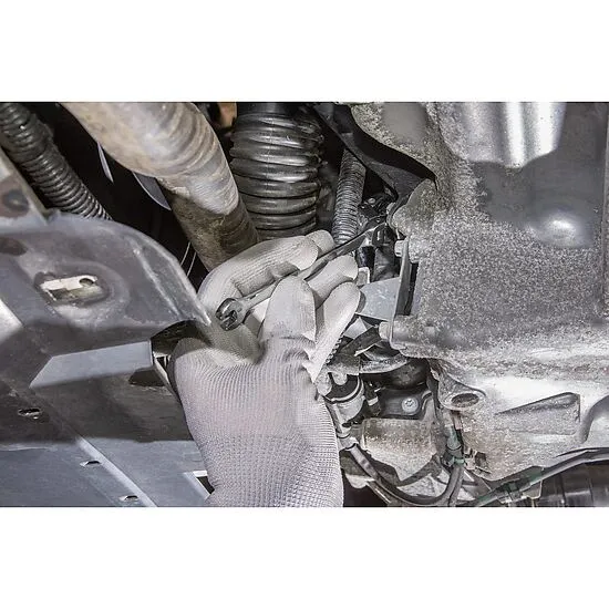 Vigor V6752/5 Набор комбинированных ключей с двойным шарниром и трещоткой, 5 штук