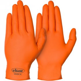 Vigor V6436-XL Перчатки Grip, 90 штук