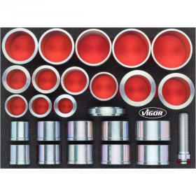 Vigor V5066 (Wallmek 01-00001-999) Набор нажимных втулок, 26 штук