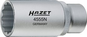 Hazet 4555N 1/2" Головка для форсунок Внешний 12-гранный профиль 27 мм