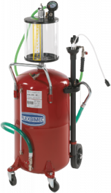 Маслосборник колесный, емкость 90л, смотровая колба 10л Flexbimec 3090