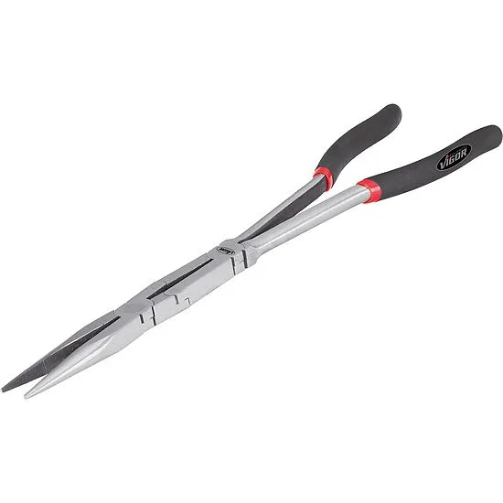 Vigor V2783 Плоскогубцы удлиненные с двойным шарниром, длина 340 мм