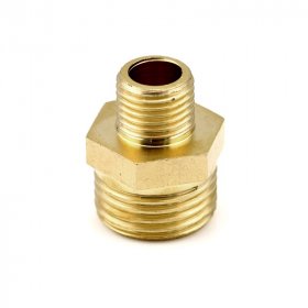 Ниппель гидравлический оцинк. M-M 1/2"x3/8" BSP, Pmax 150 Атм Flexbimec 9911