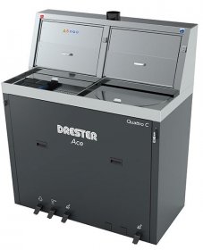 Мойка краскопультов Drester ACE Quattro C (Grau) - Комбо (Сольвент + Вода)