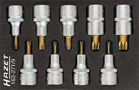 Hazet 163-271/9 Набор торцевых головок-бит TORX®