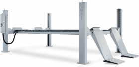 Rotary VAS 6358A Четырехстоечный подъемник электрогидравлический 6.5 тонн, платформы 5500мм