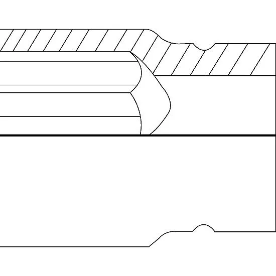 Vigor V4477 Ударная головка (12-гранная), короткая, размер 32 мм