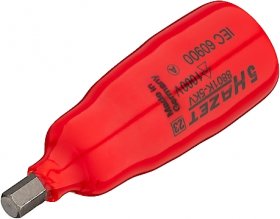 Hazet 8801K-5KV 3/8" Торцевая головка-бита с защитной изоляцией Внутренний шестигранный профиль. 51