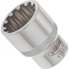 Vigor V1987 Головка 12-гранная 1/4" 14 мм