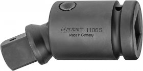Hazet 1106S 1"→1" Ударный шаровой шарнир Длина: 125 мм