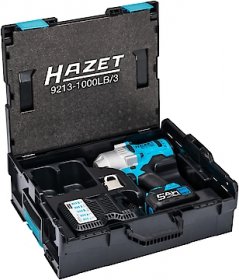Hazet 9213-1000LB/3 3/4" Аккумуляторный ударный гайковерт. 1400 Нм