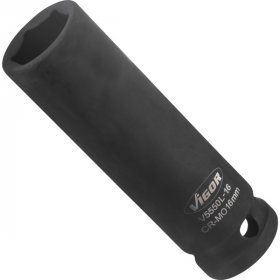 Vigor V5550L-16 Ударная головка, длинная, размер 16 мм