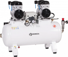 Поршневой компрессор Remeza СБ4-100.OLD20-3T/10 (100 л, 250 л/мин, 10 бар, безмасляный)