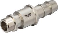 Штуцеры (папа) 3шт. для БРС, DN 7.2, елочка под шланг 10 мм Hazet 9000-020/3