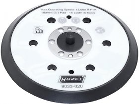 Hazet 9033-020 Шлифовальный диск с 15 отверстиями ∙ ⌀ 150 мм