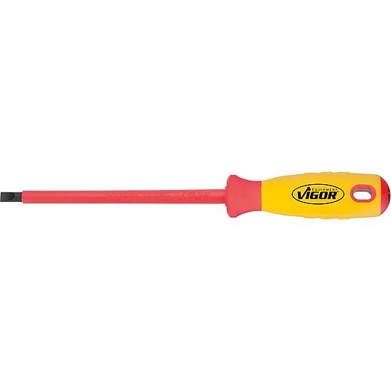 Vigor V2061 VDE-отвертка шлицевая 1,2 x 6,5 x 150 мм
