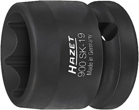 Hazet 900SK-19 1/2" Ударная головка Внешний шестигранный профиль 19 мм