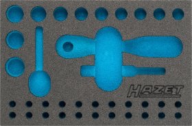 Hazet 163-341L Двухкомпонентный ложемент из мягкого пеноматериала