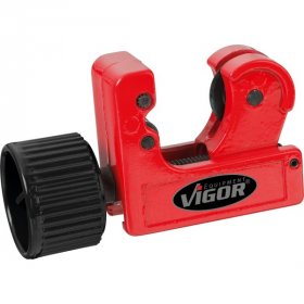 Vigor V2626 Труборез для медных, латунных, легкосплавных и твердых ПВХ труб, Ø 3–22 мм