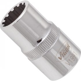 Vigor V1991 Мультипрофильная торцевая головка 1/2” SW 13 мм