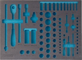 Hazet 163-138L Двухкомпонентный ложемент из мягкого пеноматериала