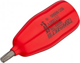 Hazet 8802KV-T20 3/8" Торцевая головка-бита · с защитной изоляцией Внутренний профиль TORX®. T20