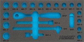Hazet 163-353L Двухкомпонентный ложемент из мягкого пеноматериала