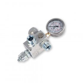 Регулятор давления для смазки с манометром, до 300 бар, 1/2" - Flexbimec 4260
