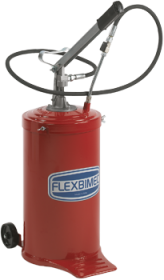 Ручной насос для смазки, ведра 16кг, 2 колеса Flexbimec 5105