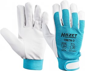 Hazet 1987N-3 Рабочие перчатки ∙ натуральная кожа