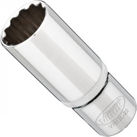 Vigor V7512L-22 Головка 12-гранная, длинная, размер 22 мм