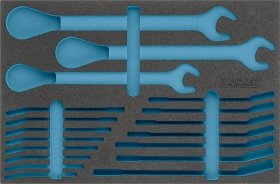 Hazet 163-366L Двухкомпонентный ложемент из мягкого пеноматериала