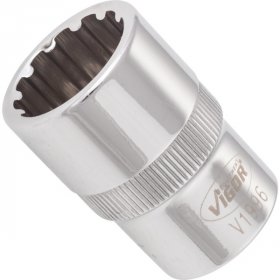 Vigor V1996 Мультипрофильная торцевая головка 1/2” SW 18 мм