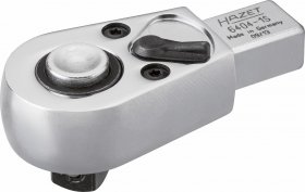 Трещотка с кнопкой, вставка 9х12 мм, квадрат 1/4" (6,3 мм), Hazet 6401-1S