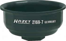 Hazet 2169-7 1/2" Ключ для масляного фильтра Внешний 14-гранный профиль. 64 мм