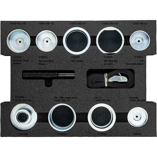 Vigor V7857 Опорные втулки для шарниров, 25 штук