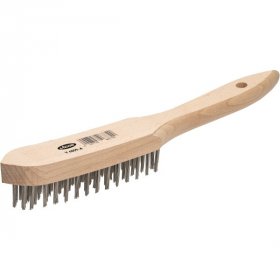 Vigor V6809-4 Стальная проволочная щетка, 4 ряда