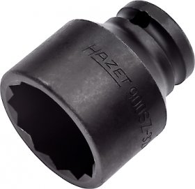 Hazet 900SZ-32 1/2" Ударная головка. Внешний 12-гранный профиль 32 мм