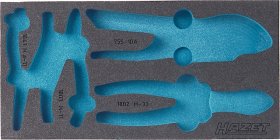Hazet 163-121L Двухкомпонентный ложемент из мягкого пеноматериала