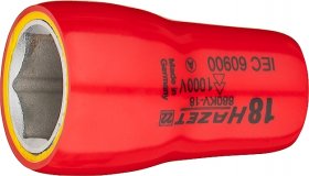 Hazet 880KV-18 3/8" Головка с защитной изоляцией Внешний шестигранный профиль. 18 м