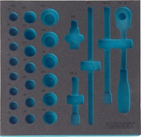Hazet 163-102L Двухкомпонентный ложемент из мягкого пеноматериала