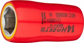 Hazet 880KV-14 3/8" Головка с защитной изоляцией Внешний шестигранный профиль. 14 м